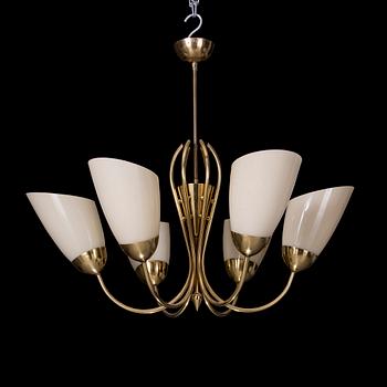 TAKLAMPA, Itsu, 1900-talets mitt. Höjd 64 cm.