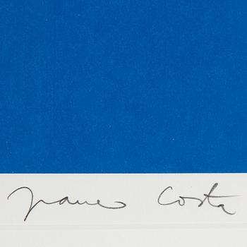 FRanco Costa, silkscreen in colours, signed 16/30.
