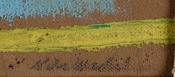 NILS WEDEL, olja på duk, signerad.