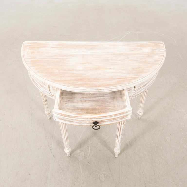 Console table, Louis XVI style, modern manufacture.