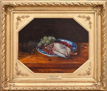 THEODOR LUNDH, olja på duk, signerad.