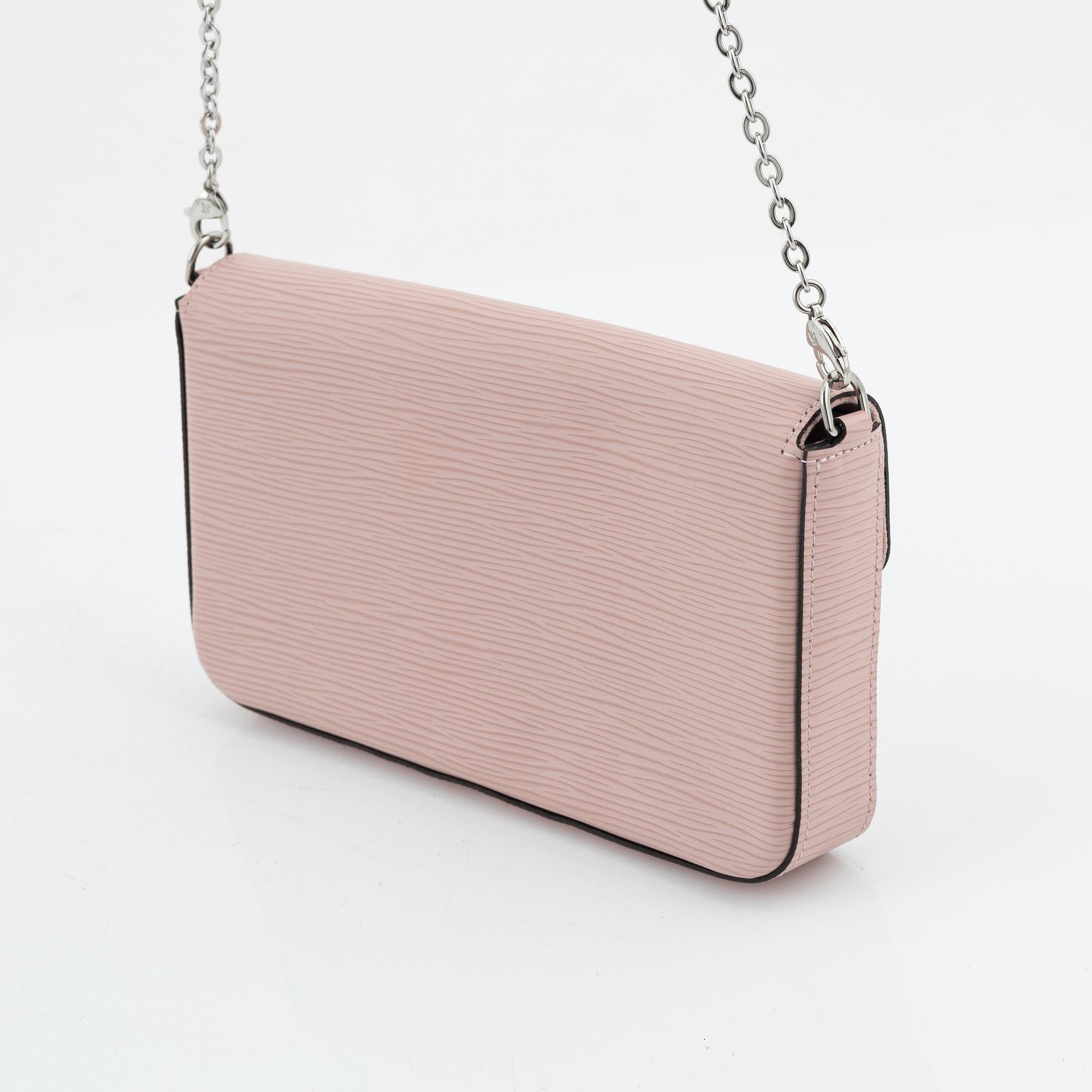 Louis Vuitton, a pink Epi 'Félicie Pochette' handbag, 2017.