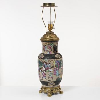 Table lamp, China, first half of the 20th century.