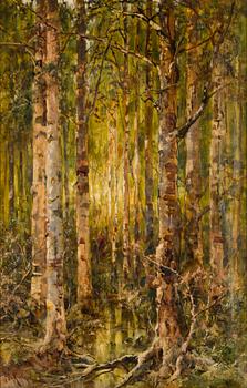 JULIUS SERGIUS VON KLEVER, BIRCH FOREST.