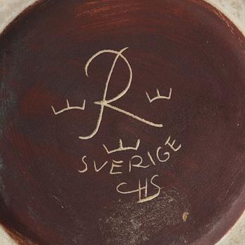 Carl-Harry Stålhane, a stoneware vase, Rörstrand 1950's.