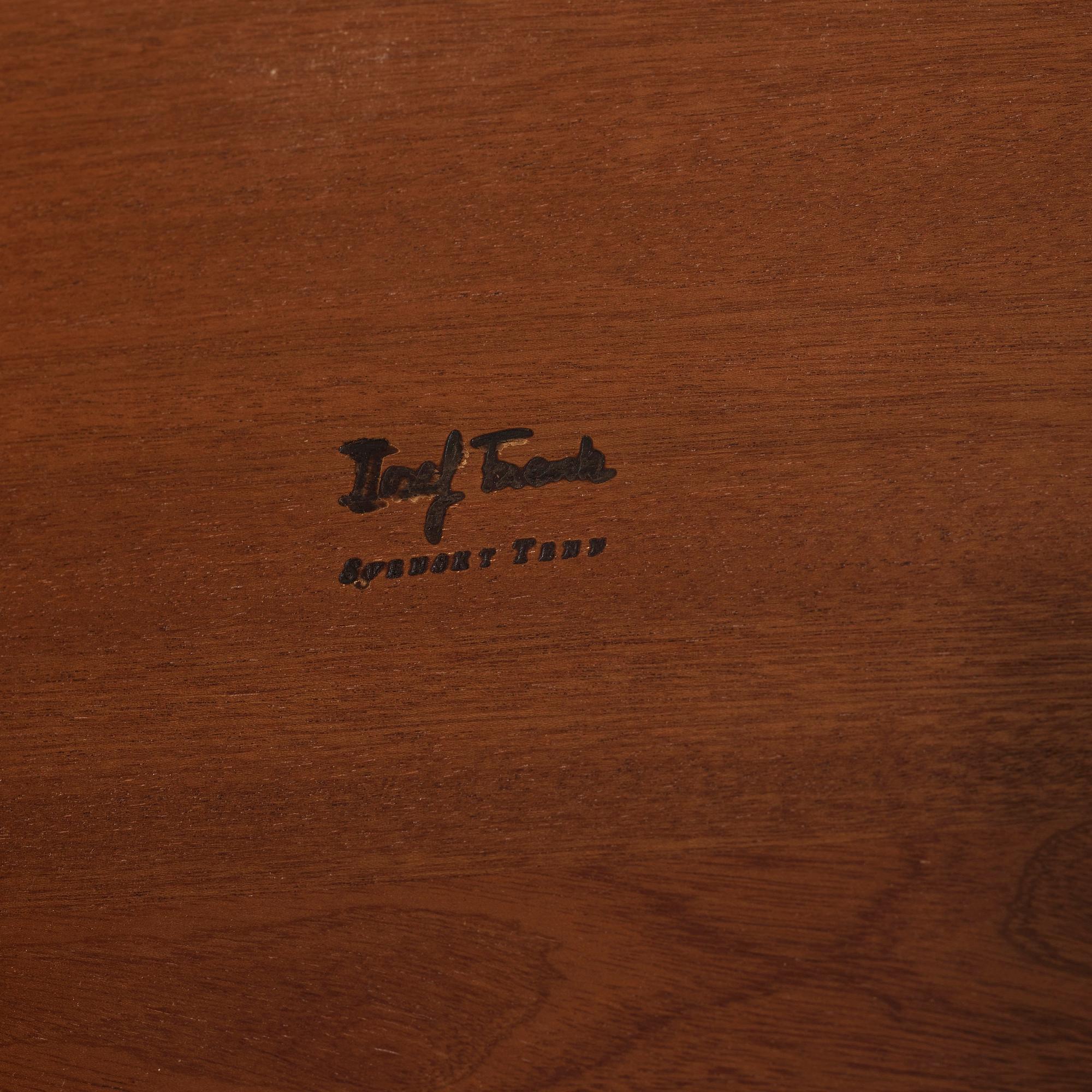 Josef Frank, a mahogany dining table, Svenskt Tenn, post 1985.