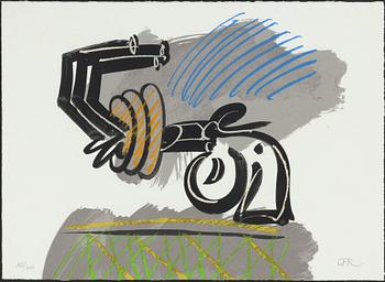 Carl Fredrik Reuterswärd, "Non-violence".