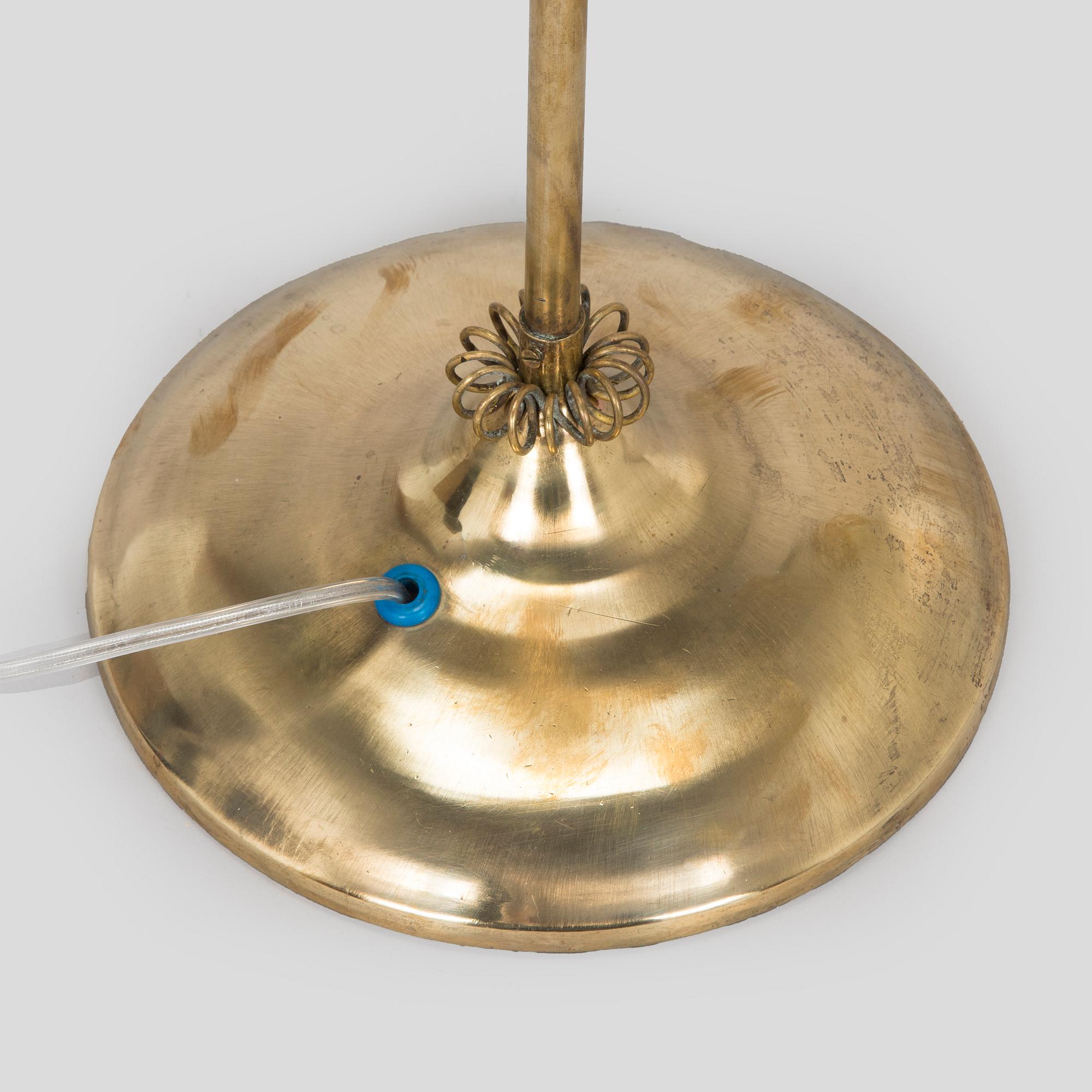 A mid-20th century floor light, V. Soini, Finland.