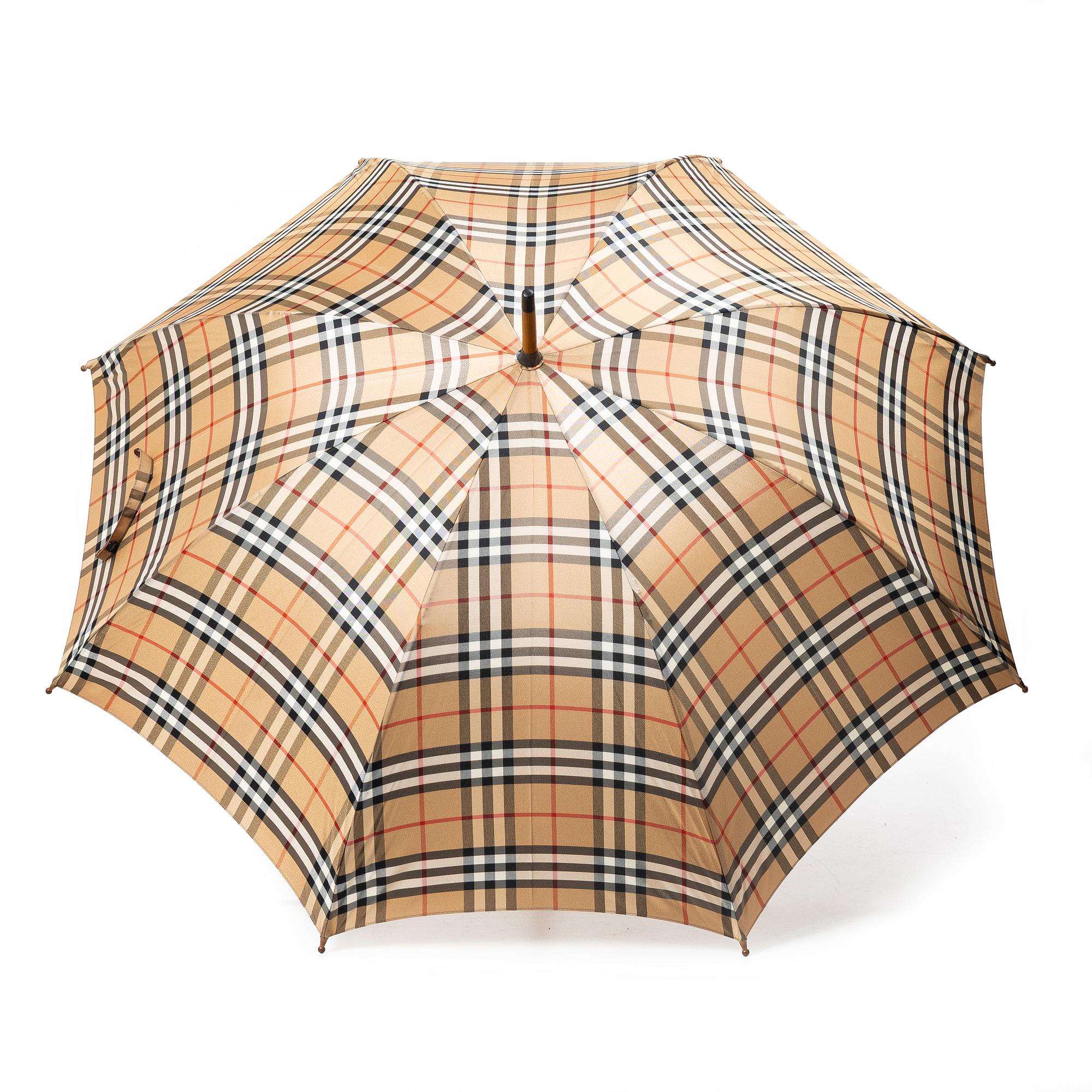 Burberry, paraply.