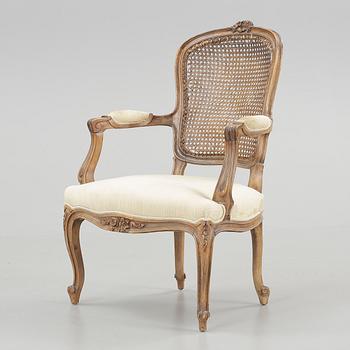 KARMSTOL,  Louis XV stil, 1900-tal.