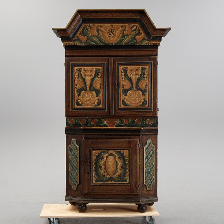 A Swedish cabinet from Dalarna 1783.
