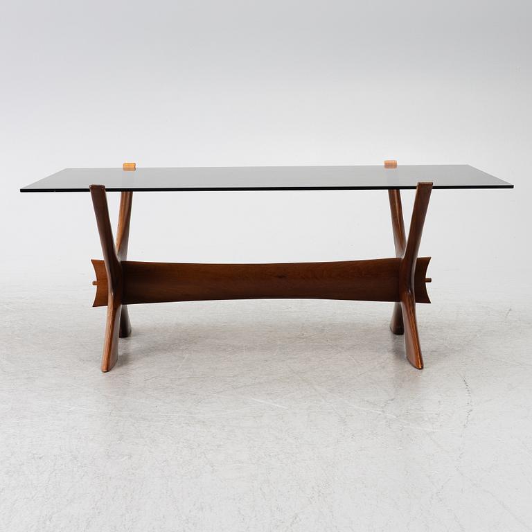 Fredrik Schriever-Abeln, coffee table, "No. 9", Örebro Glassworks, 1960s.