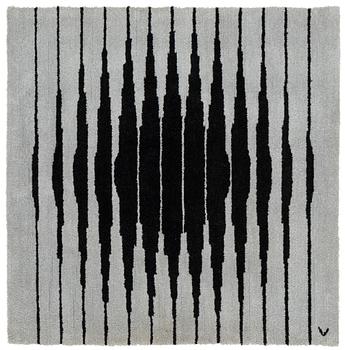 99. Victor Vasarely, matta, "Capella 4"  handtuftad, ca 178 x 175 cm, Oy Finnrya, numrerad 13/250, signerad V.