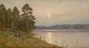 Eugen Taube, Twilight Landscape.