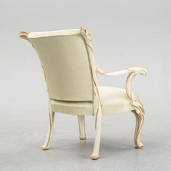 Salongsmöbel, 7 delar, Italien 1900-tal.