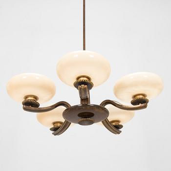 Paavo Tynell, a 1930's '1260/5 chandelier for Taito.