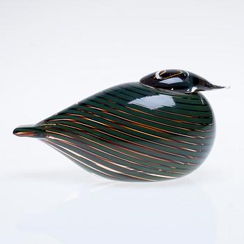 FIGURIN, glas, signerad O. Toikka Nuutajärvi. Formgiven 1992.