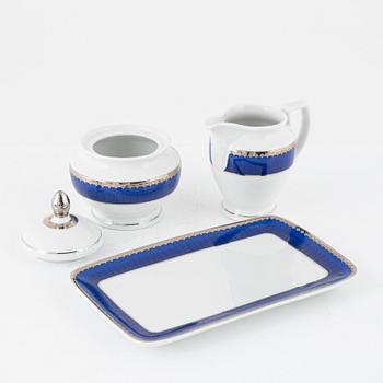 Sigvard Bernadotte, a 30-piece coffee service, 'Millenium/Marianne", Christineholm, Fyklöver.