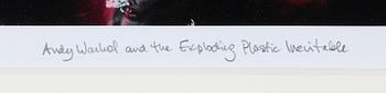 Ronald Nameth, photograph from Exploding Plastic Inevitable signed and numbered AP.