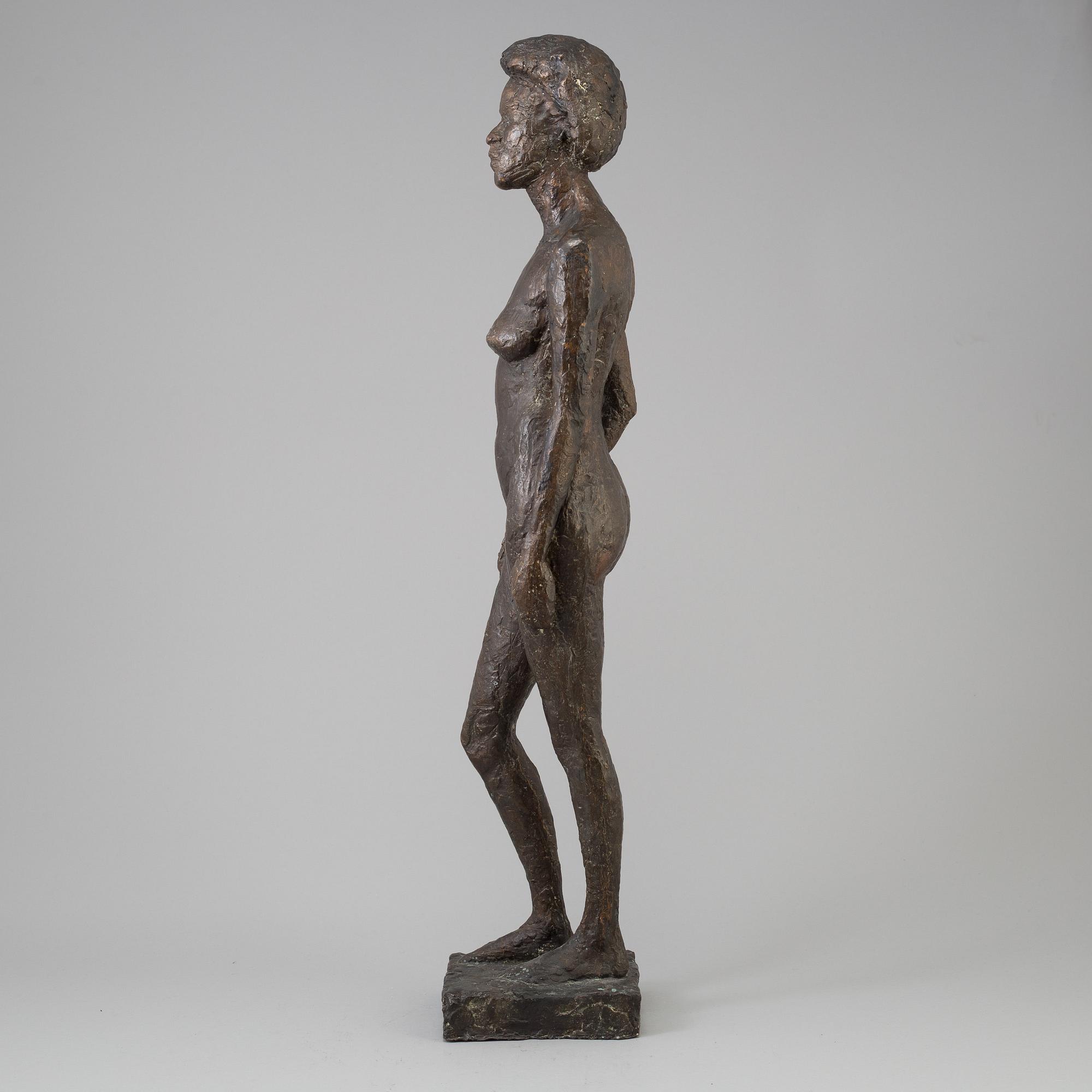 BIANCA MARIA BARMEN, sculpture, bronze, signed BMB and dated -88.