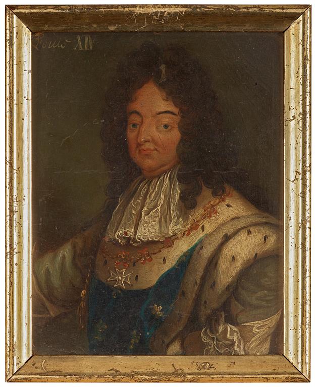 OKÄND KONSTNÄR 1700-TAL , Olja på papperspannåer, 16 st.