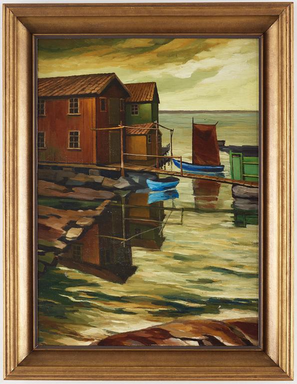 GUNNAR LÖBERG, oil on canvas signed and dated 1931.