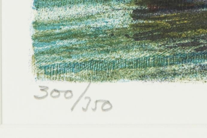 Roland Svensson, lithograph in colours, signed 300/350.