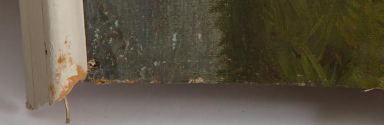 Wall painting, 5, early 19th Century, oil on canvas/panel.