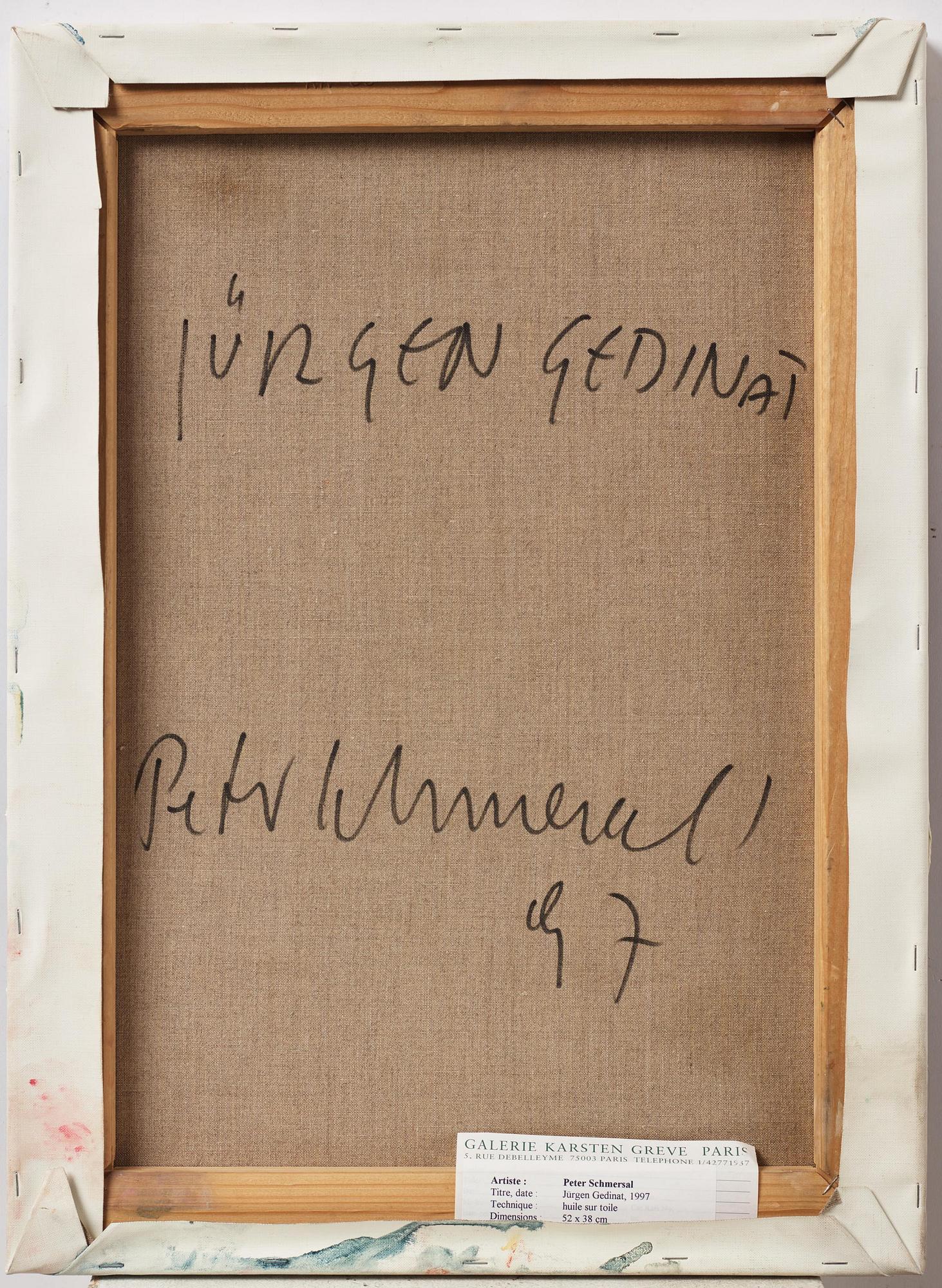 Peter Schmersal, "Jürgen Gedinat".