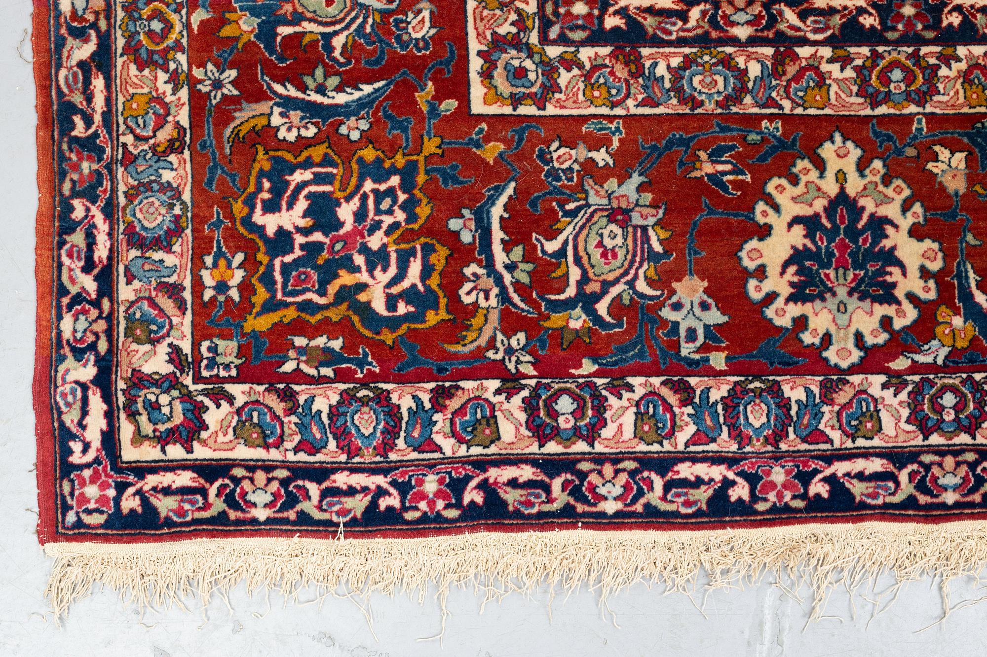 Matta, semiantik Isfahan, ca 298 x 209 cm.
