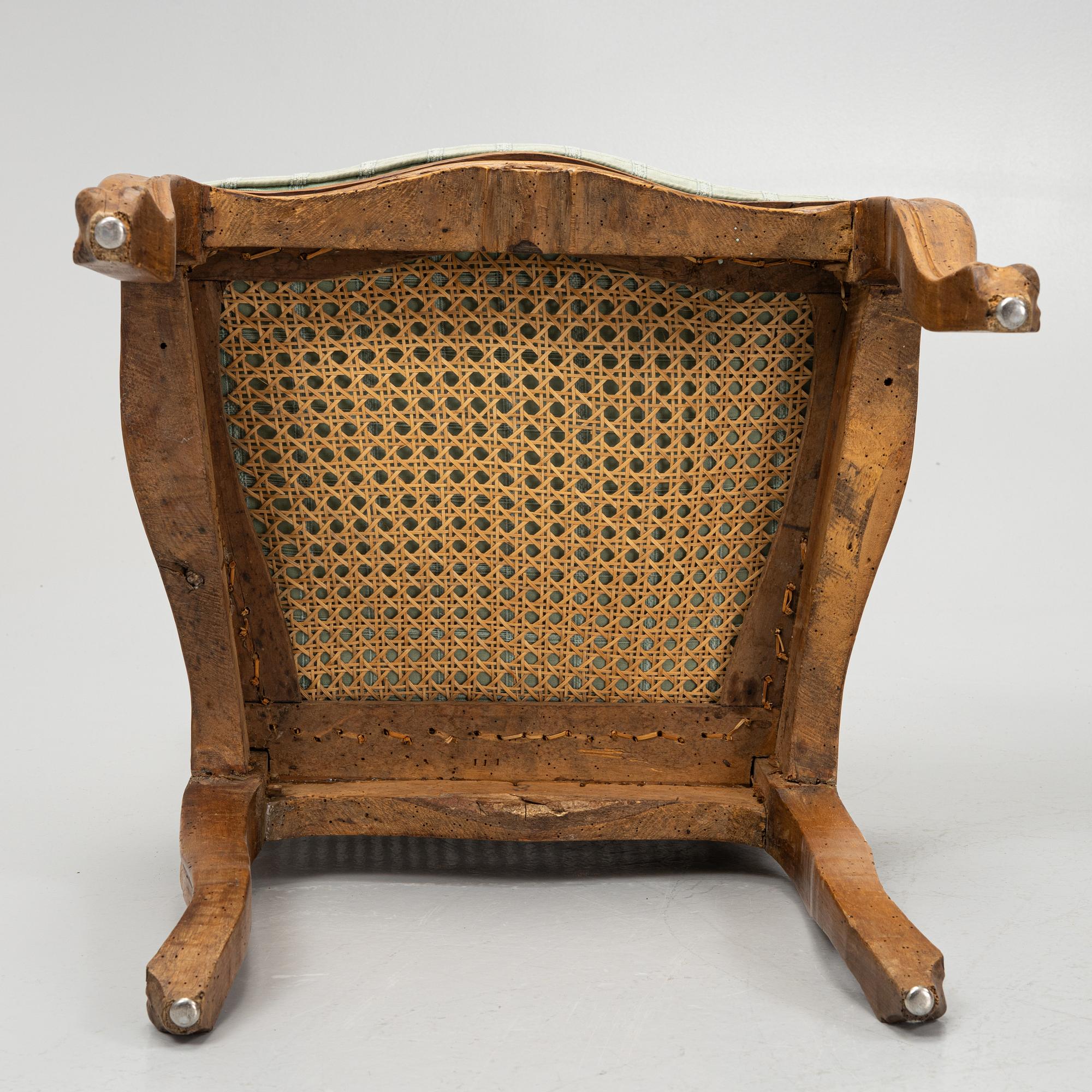 Stolar, fyra stycken, Frankrike, 1700-talets mitt, Louis XV.