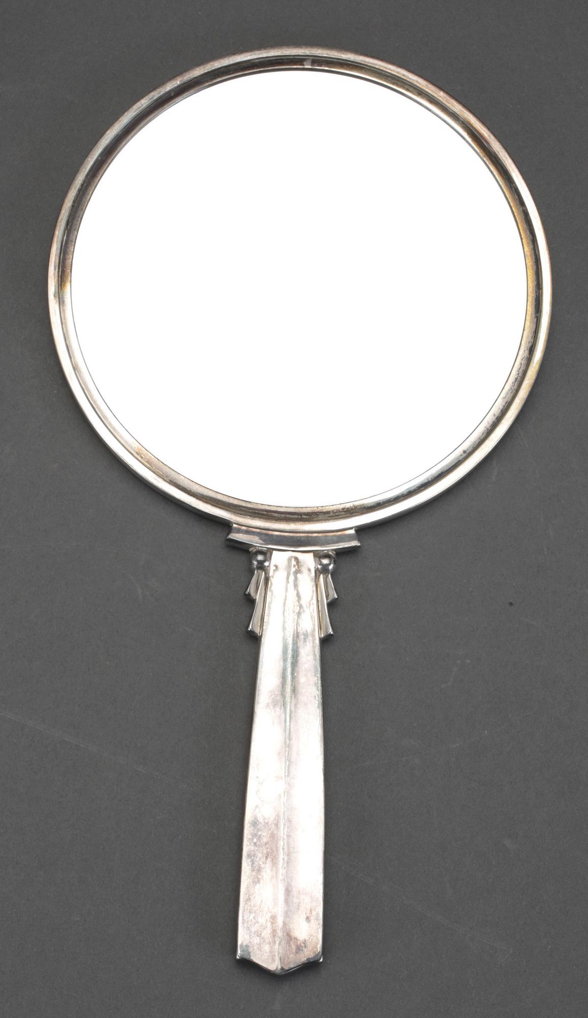 TOALETTSET, silver, 3 delar, Georg Jensen, 1900-tal.