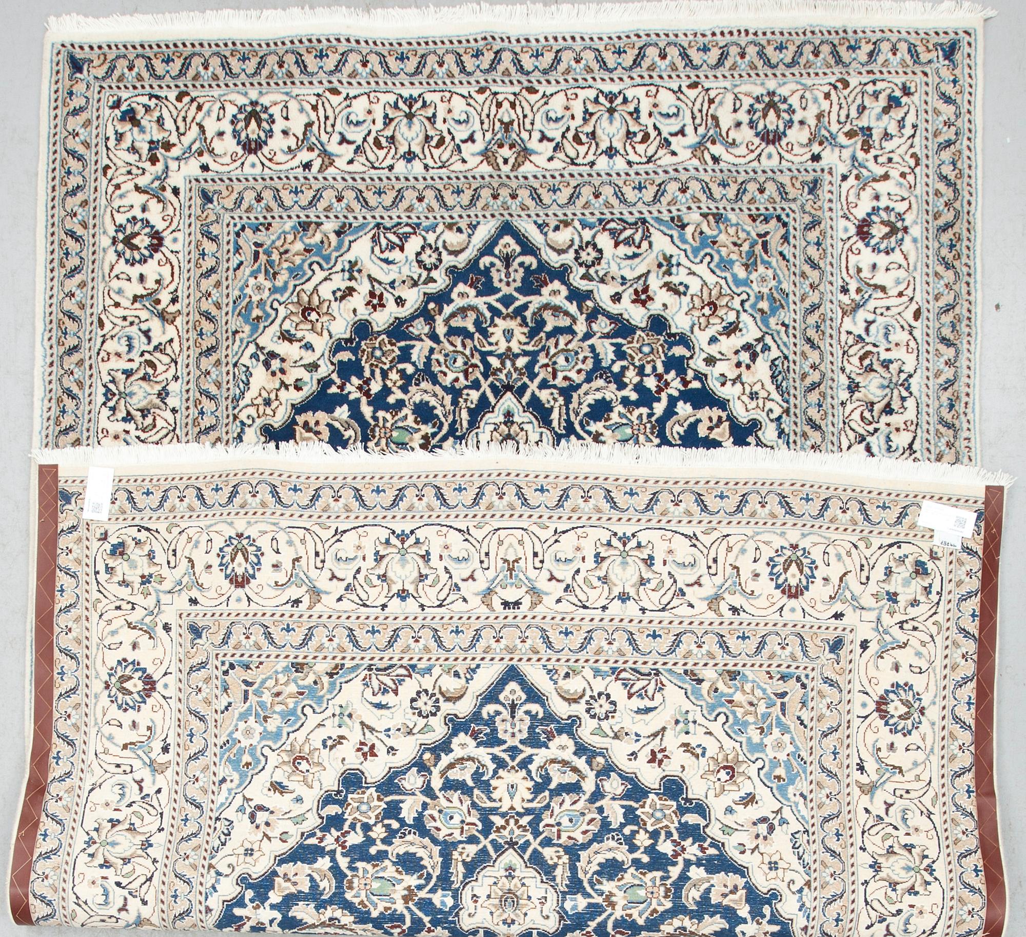 MATTA, old, Nain, part silk, ca 282 X 188 cm.
