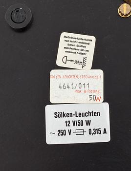 GOLVLAMPA, 1900-talets andra hälft.