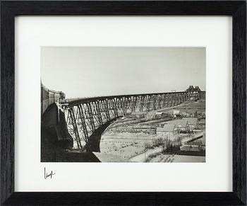 ÅKE LANGE, gelatin silver fotografi, vintage, utan titel, 1950-tal, signerat med estatestämpel.