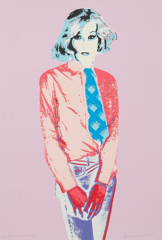 Kari Riipinen, serigrafi, signerad och daterad-90. Märkt H.C 14/20.