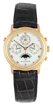 1355. A Blancpain gentleman's wrist watch, c. 1995.