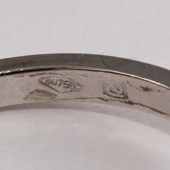 RING, 18k vitguld med briljantslipad diamant, 1.03 ct. Vikt 3 g.