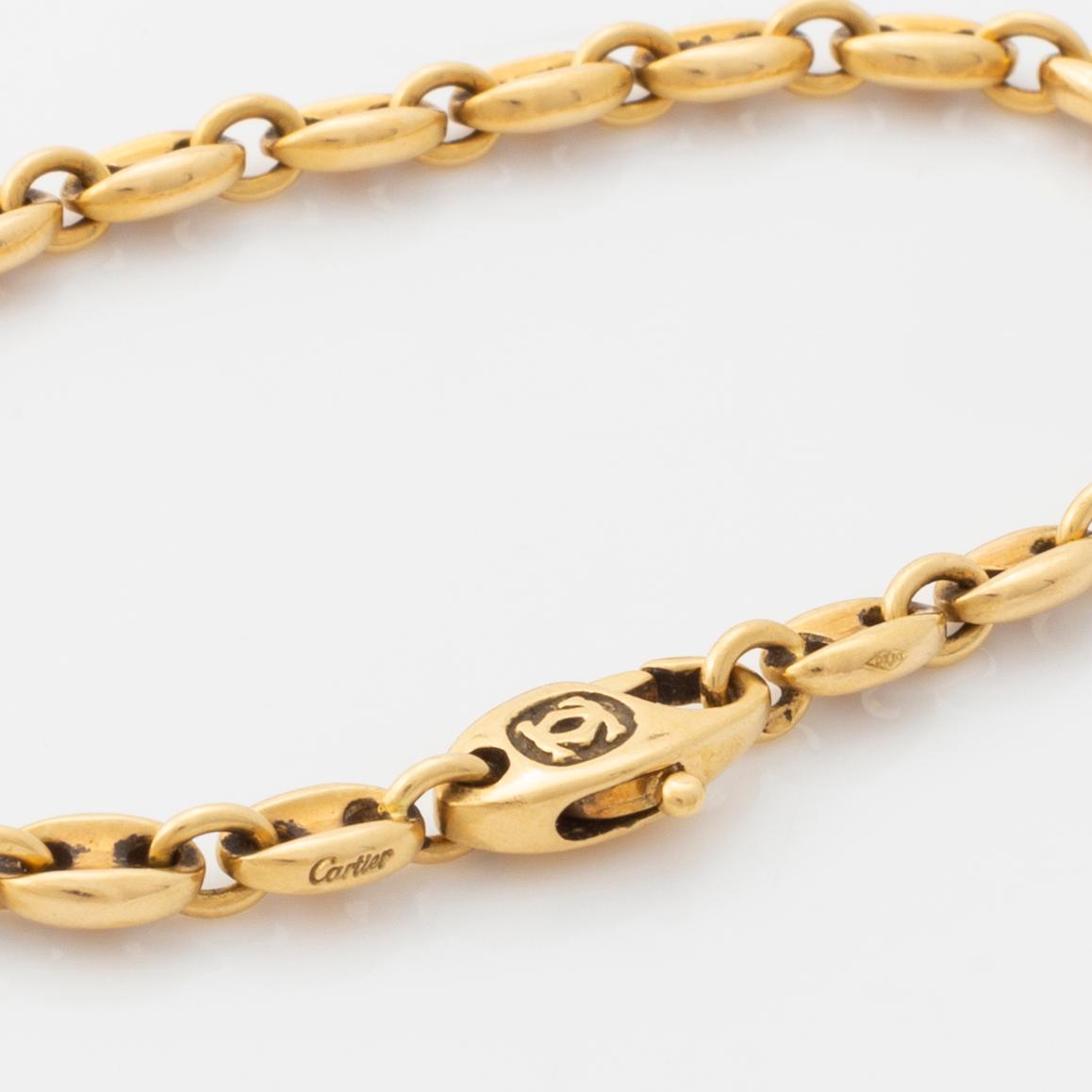 Cartier, 18K gold bracelet.