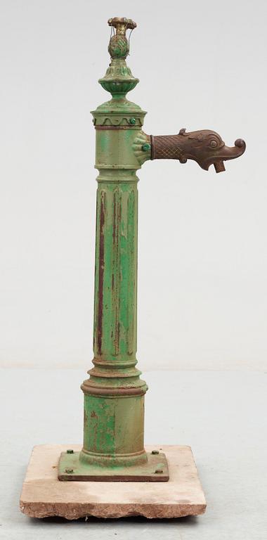 PUMP, järn, 1800/1900-tal.