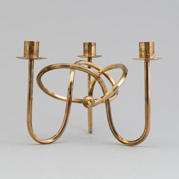 JOSEF FRANK, a brass candelabrum from Svenskt Tenn.