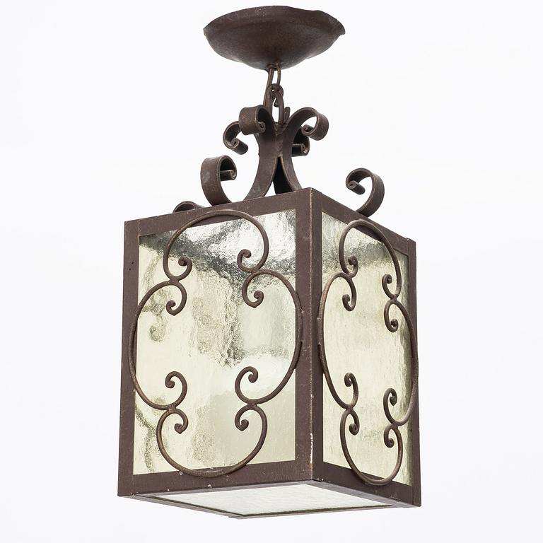 Ceiling lamp, first half of the 20th century.