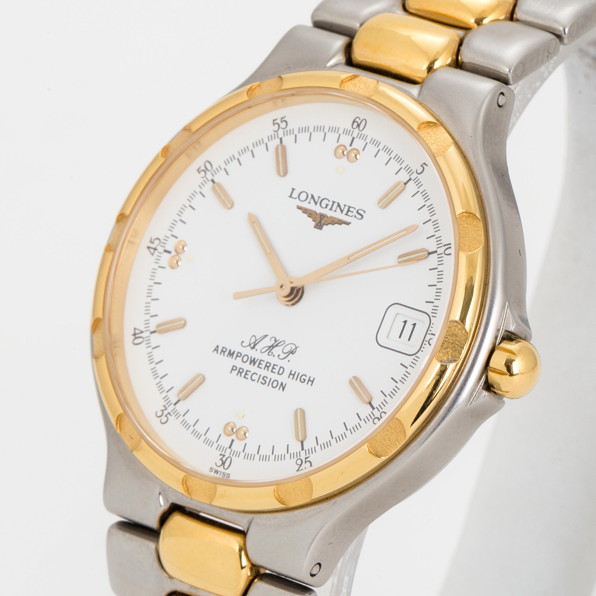 LONGINES, Conquest, A.H.P, wristwatch, 35 mm.