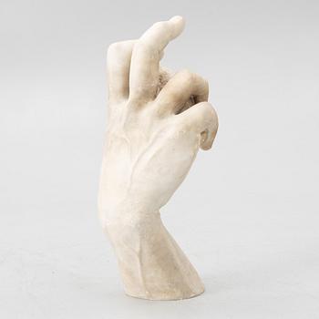 Unknown artist, Hand. 20th century.