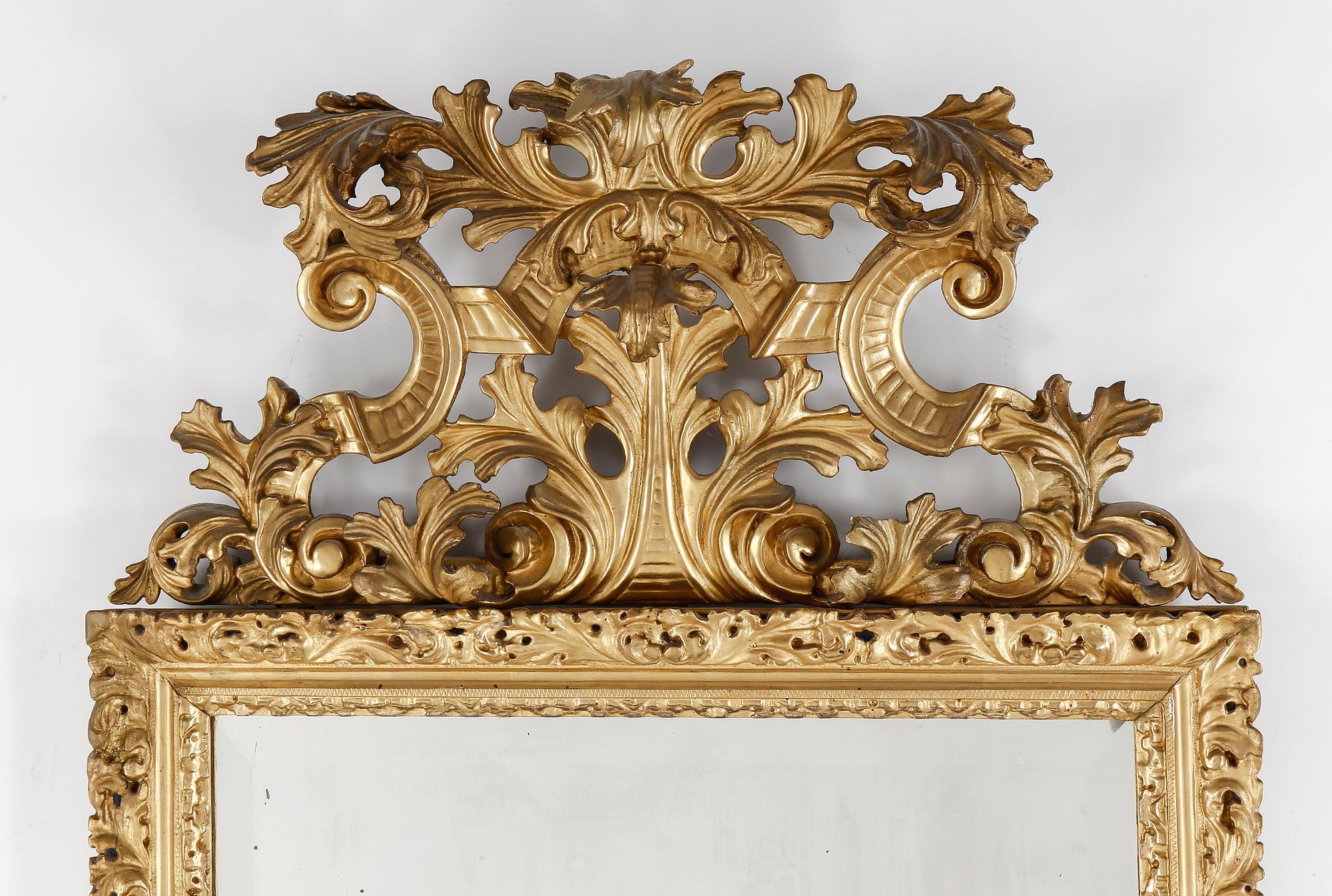 SPEGEL, barockstil, sent 1800-tal.