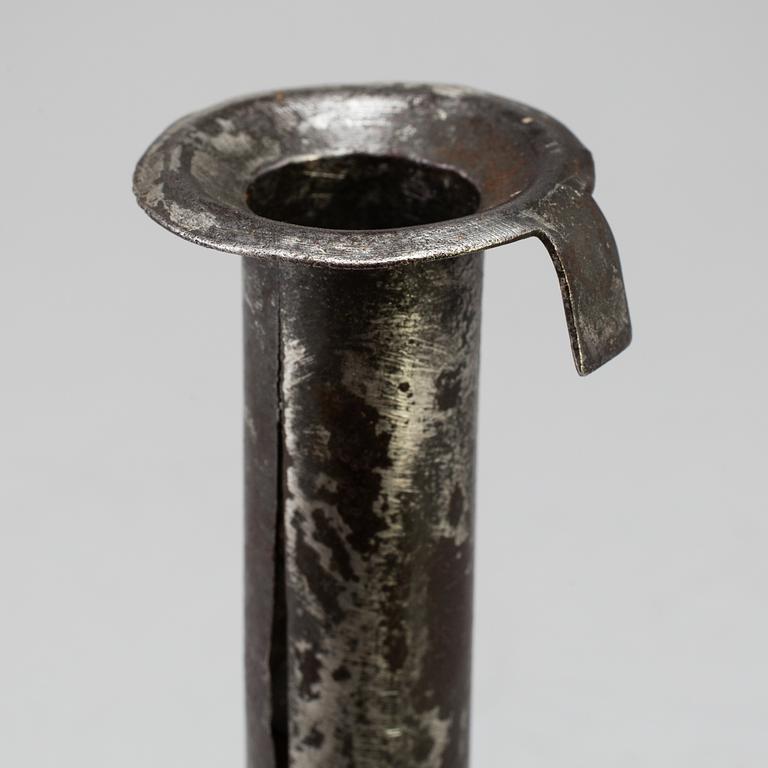 LJUSSTAKE, plåt, 1700-tal.