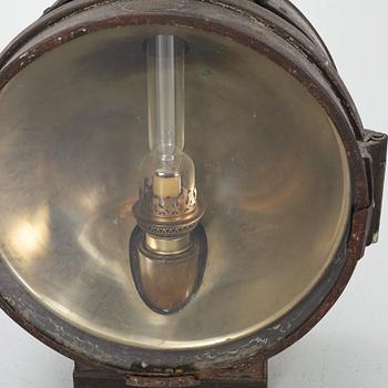 Locomotive lantern, Karlskrona Lamp Factory.