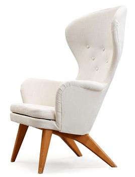 546. A Carl-Gustav Hiort af Ornäs easy chair, made in Finland, 1950's.