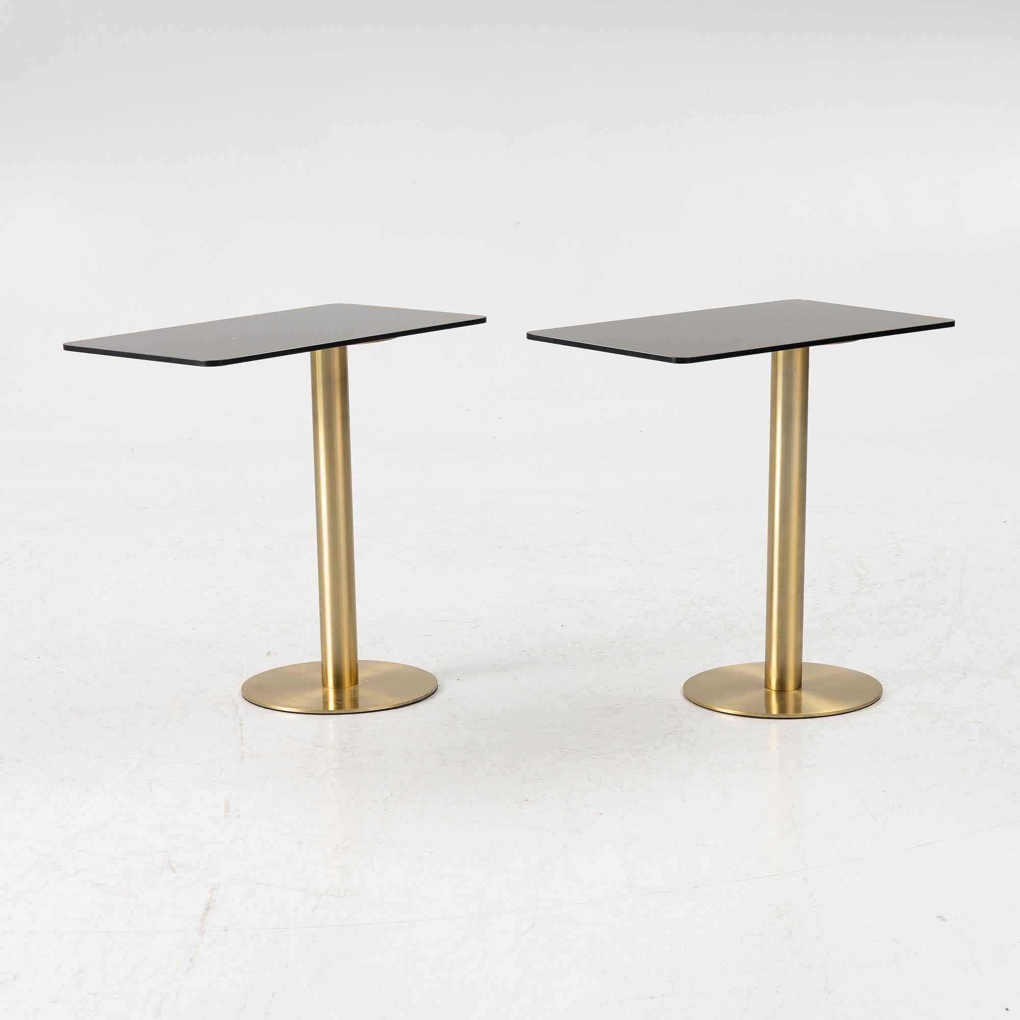 Tom Dixon, sidobord, ett par, "Flash Rectangle".