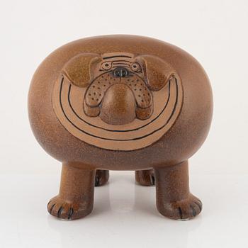 Lisa Larson, skulptur, "Bulldog Maxi", K-studion, Gustavsberg.